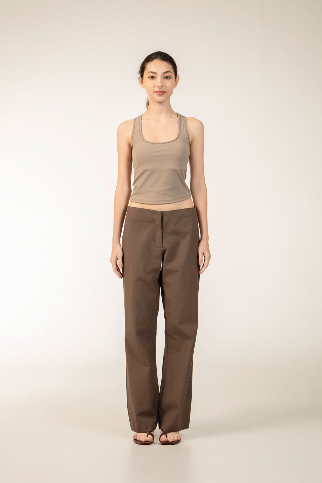 ALICIA Top In Taupe