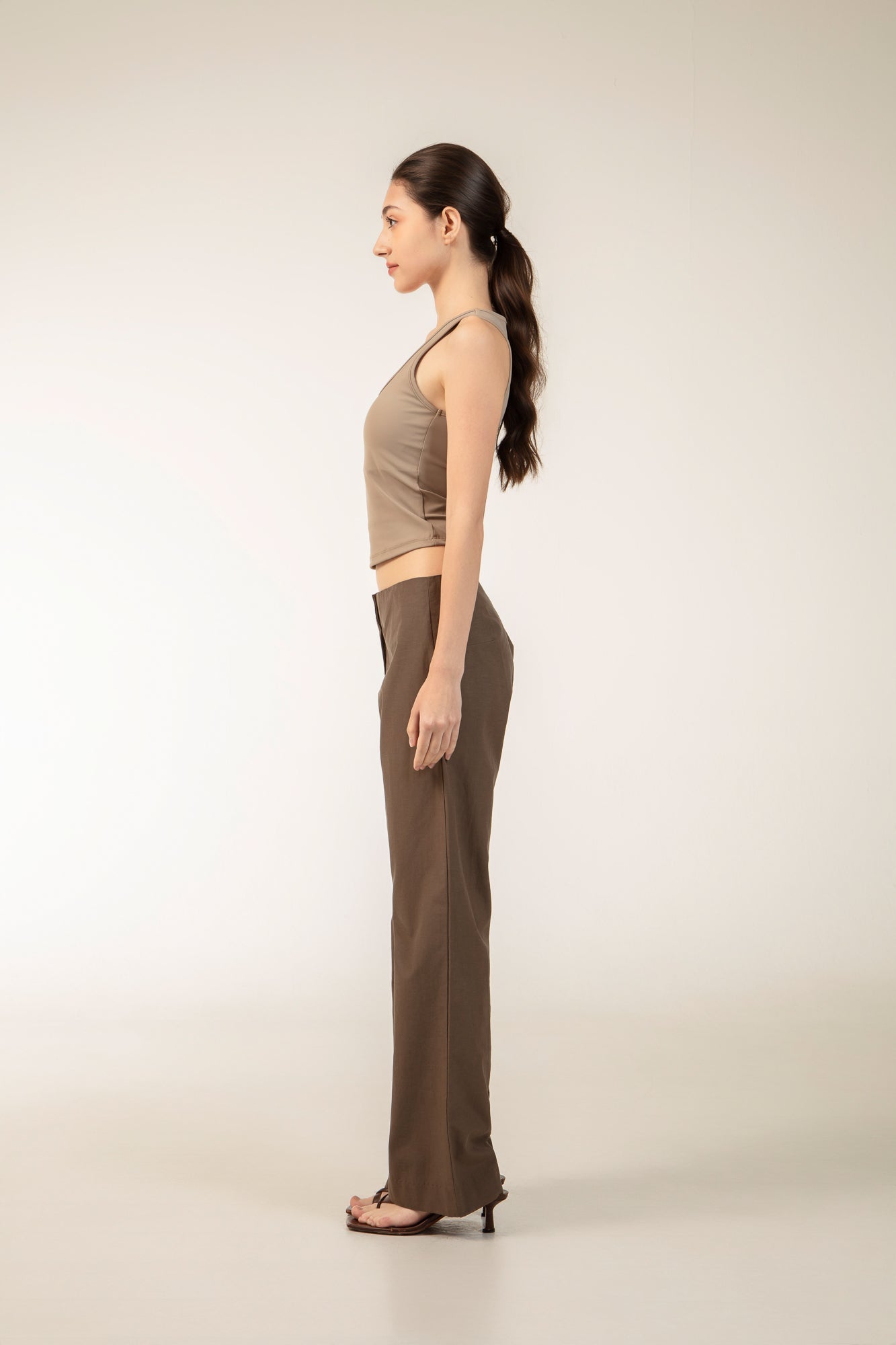 ALICIA Top In Taupe